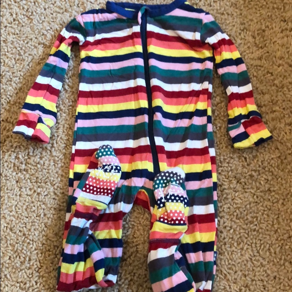 Kickee zipper footie 12-18 months